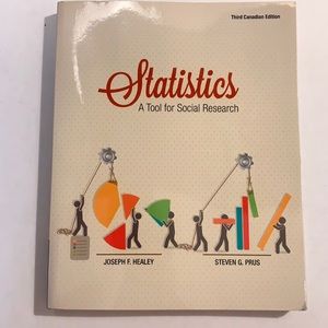 SALE!! Statistics. A Tool for social research. Healey. University text    3